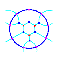 Web for a maximally inflected quintic plane curve